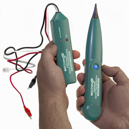 Кабельный тестер-трассоискатель МЕГЕОН 40017 купить по низкой цене | МАКСПРОФИТ